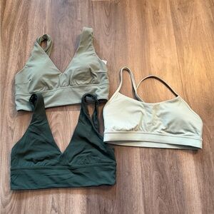 Lululemon Workout Bra Bundle x3 Size 10
